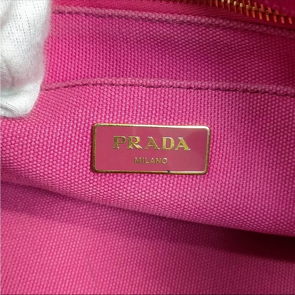 Authentic Prada Milano Denim Pink Women's Bag - Picture 7 of 15